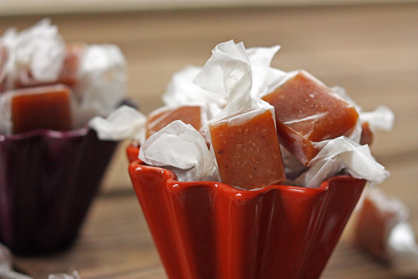 Apple Cider Maple Caramels