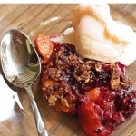 Blackberry Peach Crumblecrisp