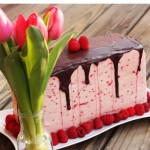 Rich Chocolate Cake with Raspberry Buttercream