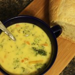 Double Cheddar Broccoli Soup