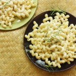 Goat Cheese Mac with Rosemary