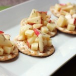 Cheddar & Apple Salad Bites