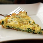 Spinach, Scallion, & Feta Frittata